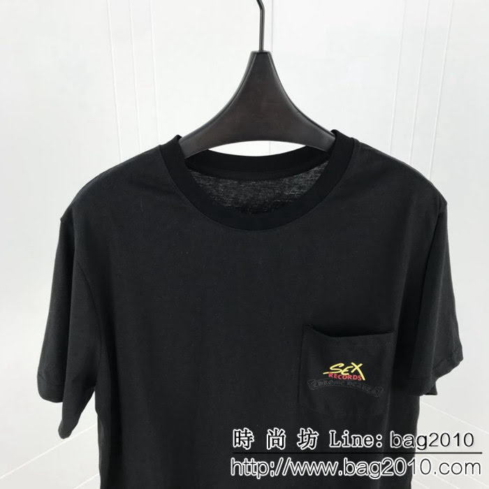 Chrome Hearts克羅心 19ss 聖誕老人sex arty 限定T恤 定制原版純棉面料 高版本情侶款 ydi2231